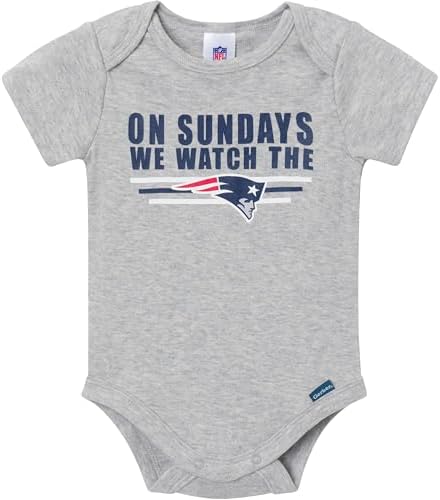 Gerber NFL Baby Boys 3-Pack Onesie Bodysuit - Image 4