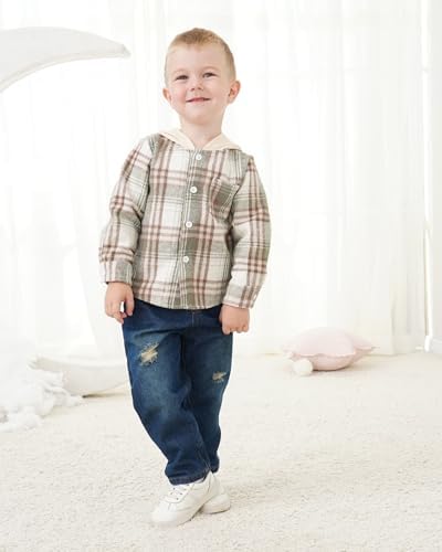 XUANHAO Baby Boy Clothes Toddler Outfits Hoodie Jeans Clothing 12 Months-5T - Image 2