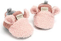 Baby Booties Cozy Fleece Slippers Soft Baby Shoes by GDSDYM