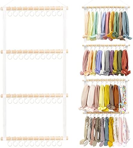 POVETIRE Headband Holder for Girls Baby Headband Organizer Head Bands Hair by POVETIRE