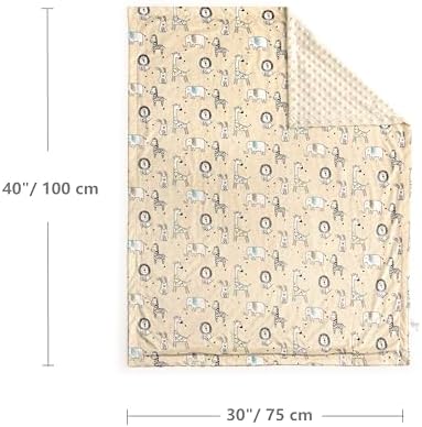 CREVENT Cozy Soft and Warm Mink Baby Blanket, Gift Packing - Image 5