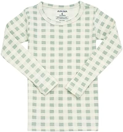 AVAUMA Baby Boys Girls Pajama Set 6M-7T Kids Cute Toddler Snug fit Pattern - Image 2