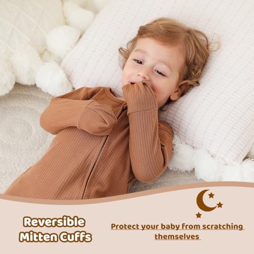 Bafeicao 3 Pack Baby Boy Girl Rompers - Image 3