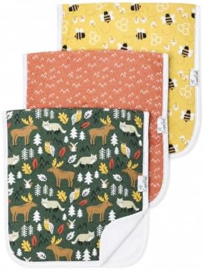 Copper Pearl Premium Baby Burp Cloths by CopperPearl