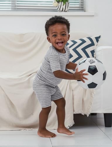 AVAUMA Stripe Pattern Baby Boys Girls Pajama Set Kids Toddler Snug fit Ribbed - Image 4