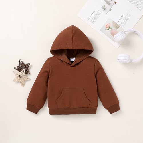 Happy Town Baby Fall Outfits for Girl Boy Long Sleeve Hoodie Top and Long - Image 4