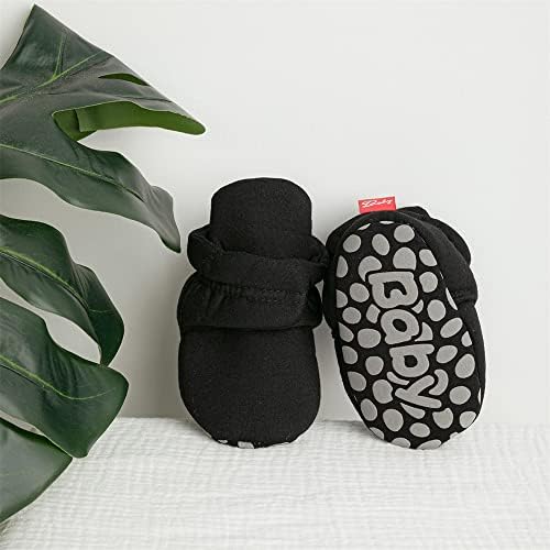 Meckior Newborn Infant Baby Girls Boys Warm Fleece Winter Booties First Walkers - Image 3