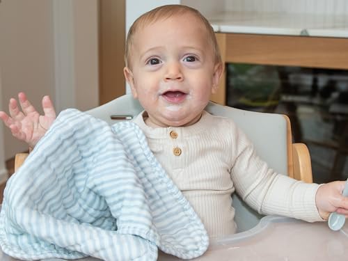 Nana Baby Burp Cloths – 100% Organic Cotton, Oversized & Hypoallergenic - Image 2