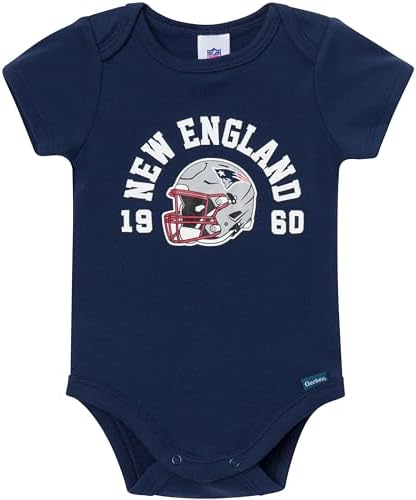 Gerber NFL Baby Boys 3-Pack Onesie Bodysuit - Image 2