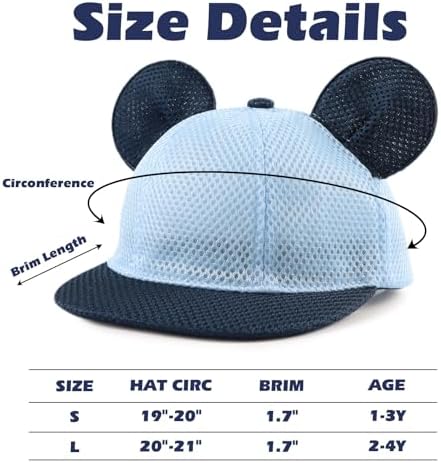 JANGANNSA Baby Duck Cap Infant Kids Sun Hat Bear Cute Cartoon Caps Spring Summer - Image 6