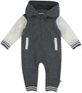 HonestBaby Baby Boys' Hoodie Coverall Team Varsity 100% Organic Cotton by HonestBaby