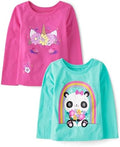The Children's Place Baby Girls' And Toddler Unicorns, butterflies, trends Long by TheChildrensPlace