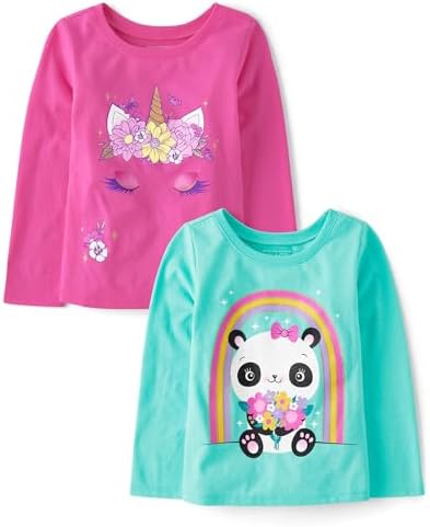 The Children's Place Baby Girls' And Toddler Unicorns, butterflies, trends Long by TheChildrensPlace