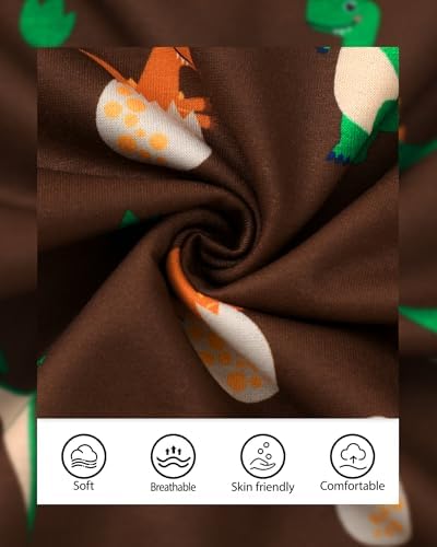 Toddler Baby Boy Clothes Dinosaur Hoodie+Pant 2Pcs Outfit Set 9M-5T - Image 4