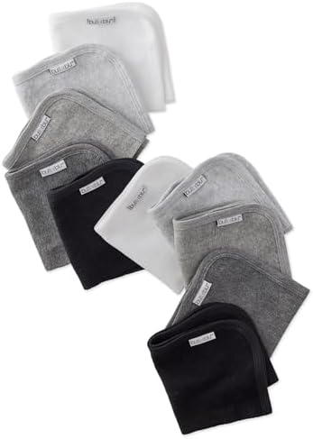Butterblu River 10-Pack Baby Terry Washcloths 100% Organic Cotton Absorbent by Butterblu