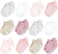 Hudson Baby Unisex Baby Non-Skid No-Show Socks by HudsonBaby