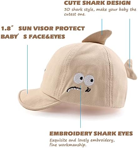 JANGANNSA Baby Duck Cap Infant Kids Sun Hat Bear Cute Cartoon Caps Spring Summer - Image 4