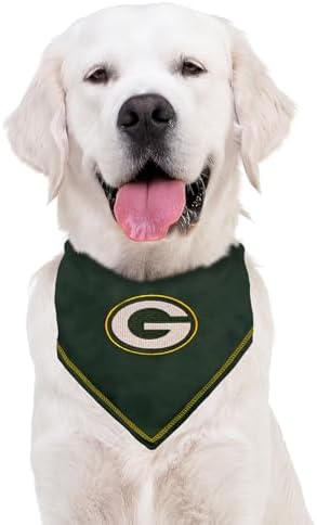 Pets First NFL Green Bay Packers TIE Bandana, Large/X-Large. Dog Bandana Scarf - Image 5