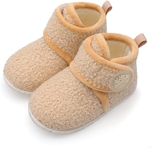 FEETCITY Baby Booties Girls Boys Infant Slippers First Walkers Shoes Warm Socks by FEETCITY