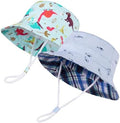 LANGZHEN Sun Protection Hat for Kids Toddler Boys Girls Wide Brim Summer by LANGZHEN