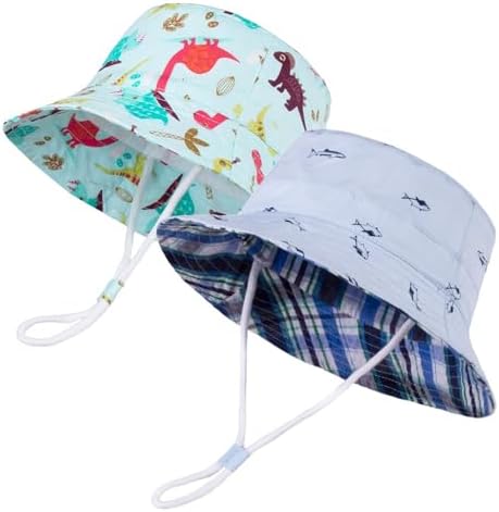 LANGZHEN Sun Protection Hat for Kids Toddler Boys Girls Wide Brim Summer by LANGZHEN