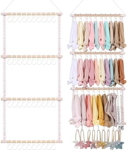 POVETIRE Headband Holder for Girls Baby Headband Organizer Head Bands Hair by POVETIRE