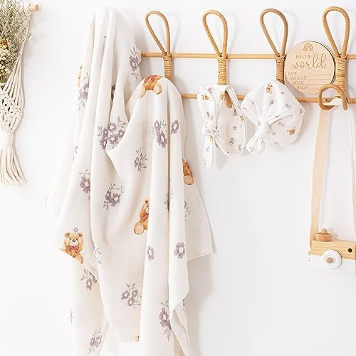 BabyWhale Muslin Swaddle Blanket - Image 5