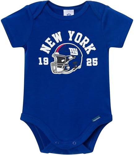 Gerber NFL Baby Boys 3-Pack Onesie Bodysuit - Image 2