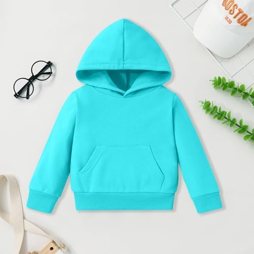YOUNGER TREE Baby Clothes for Girls Boy Solid Color Hoodie and Sweatpants - Image 4