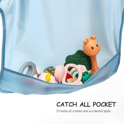 POIKSHARK Long Sleeve Bib, Waterproof Sleeved Smock - Image 6
