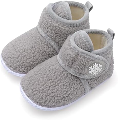 FEETCITY Baby Booties Girls Boys Infant Slippers First Walkers Shoes Warm Socks by FEETCITY