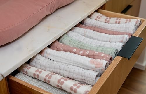 Nana Baby Burp Cloths – 100% Organic Cotton, Oversized & Hypoallergenic - Image 5