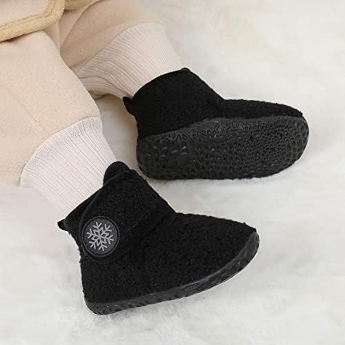 FEETCITY Baby Booties Girls Boys Infant Slippers First Walkers Shoes Warm Socks - Image 3