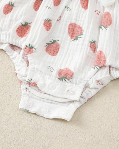 Renotemy Baby Girl Clothes Summer Newborn Girls Outfits Preemie-18Months - Image 5