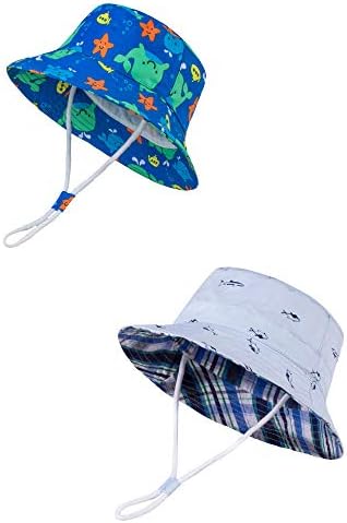 LANGZHEN Sun Protection Hat for Kids Toddler Boys Girls Wide Brim Summer by LANGZHEN