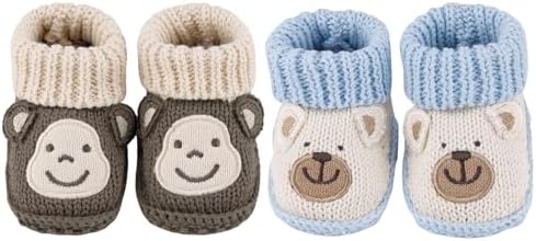 Newborn Knit Booties Soft Baby Sock Boots - Image 6
