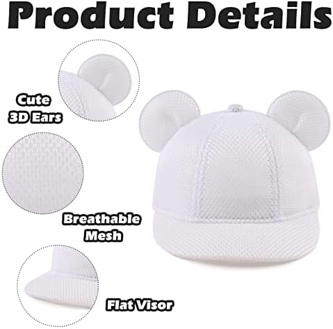 JANGANNSA Baby Duck Cap Infant Kids Sun Hat Bear Cute Cartoon Caps Spring Summer - Image 3