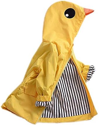 CM C&M WODRO Toddler Baby Boy Girl Duck Rain Jacket Cute Cartoon Animal by CMCMWODRO