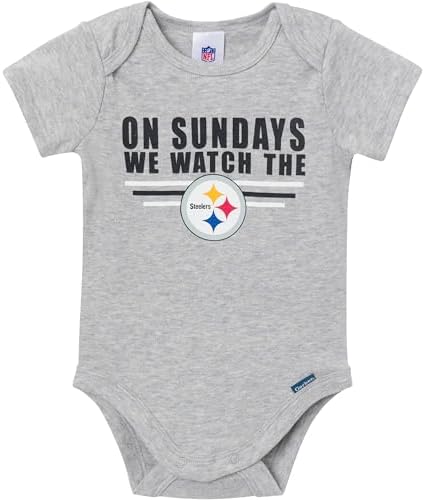 Gerber NFL Baby Boys 3-Pack Onesie Bodysuit - Image 4