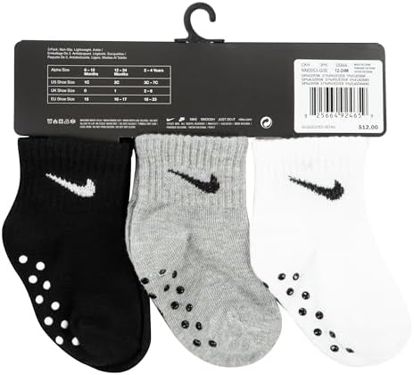 Nike Baby Multi-pack Gripper Baby/Toddler Socks - Image 4