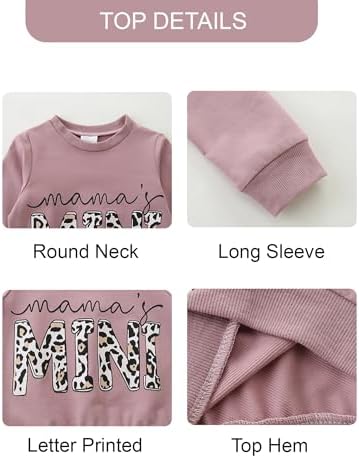 Toddler Baby Girl Clothes Fall Winter Long Sleeve Sweatshirt - Image 4