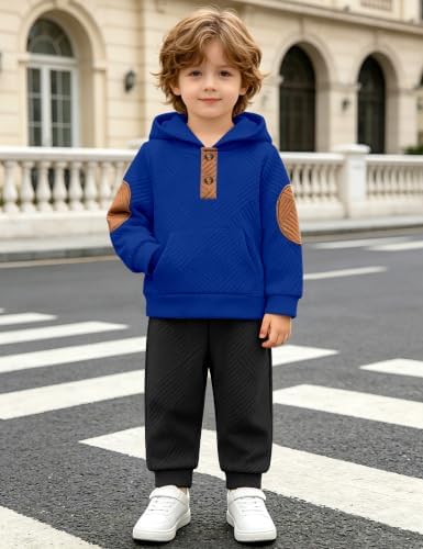 Oranchids Toddler Baby Boy Clothes Long Sleeve Hoodie Sweatshirt Tops and Pants - Image 2