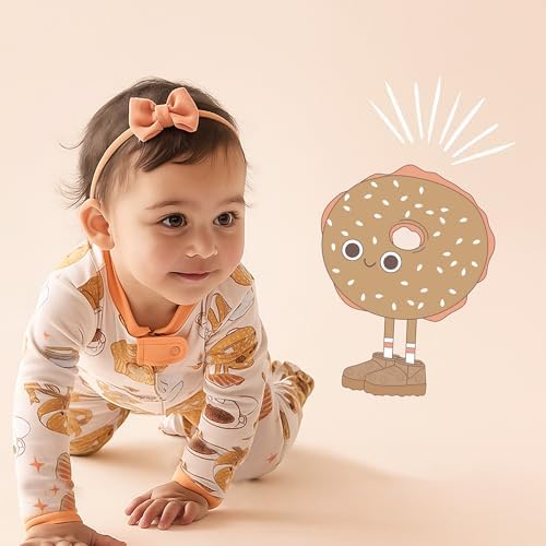 Butterblu Scout Sleep & Play 100% Organic Cotton Footed Zip Front PJs | GOTS - Image 4