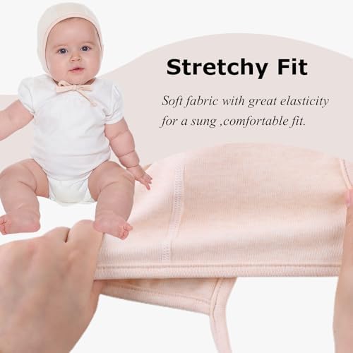 Yuoahcn Newborn Hats for Baby Girls Boys Cotton Beanie Soft Infant Hat - Image 3