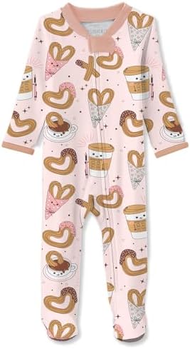 Butterblu Scout Sleep & Play 100% Organic Cotton Footed Zip Front PJs | GOTS by Butterblu