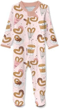 Butterblu Scout Sleep & Play 100% Organic Cotton Footed Zip Front PJs | GOTS by Butterblu