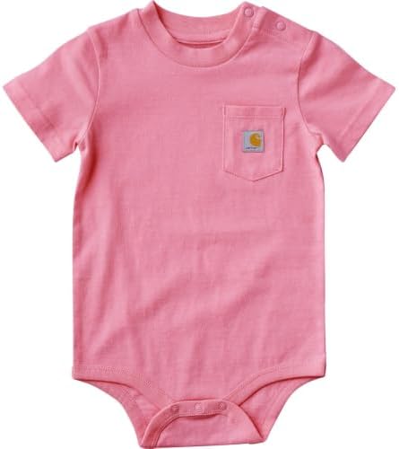 Carhartt Kid's CA5027 Short-Sleeve Pocket Bodysuit by Carhartt
