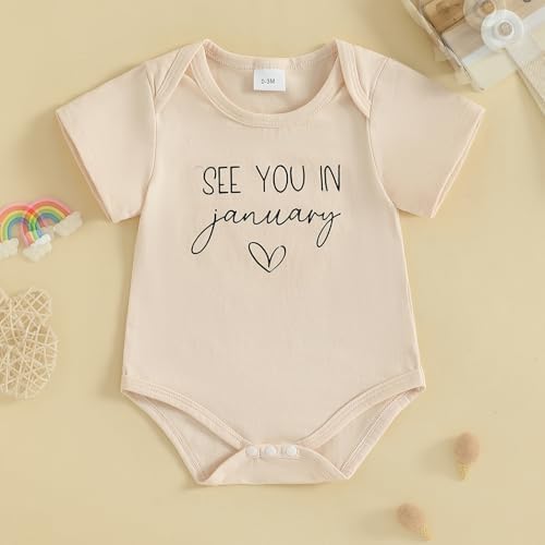 woshilaocai Baby Announcement Bodysuit Pregnancy Reveal - Image 2