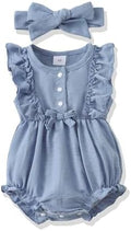 Renotemy Baby Girl Clothes Summer Rompers Cute Outfits Preemie-18 Months | by Renotemy