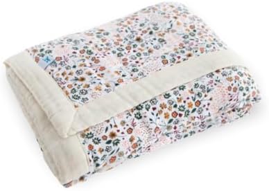 Little Unicorn Newborn Receiving Quilt | Ultra- Soft - Image 2
